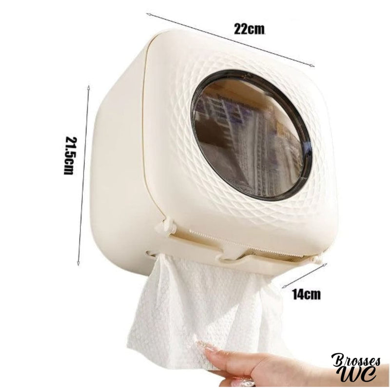 Porte papier toilette avec rangement