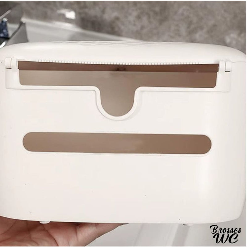Porte papier toilette avec rangement