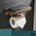 Porte papier toilette bois