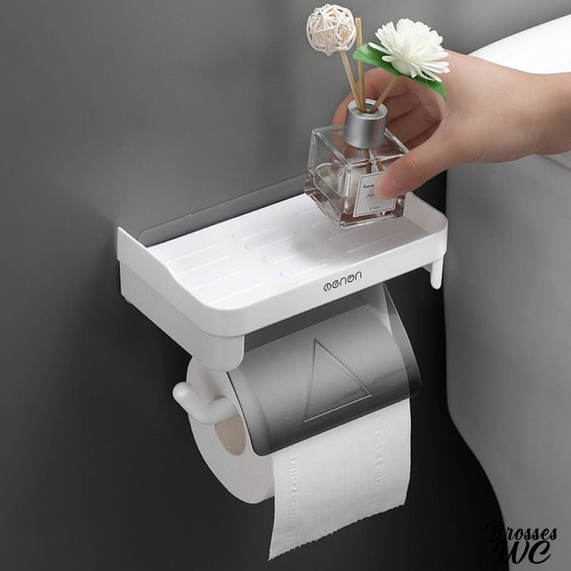 Porte papier toilette sans percer