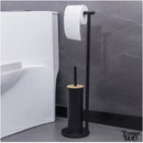 Porte papier toilette sur pied