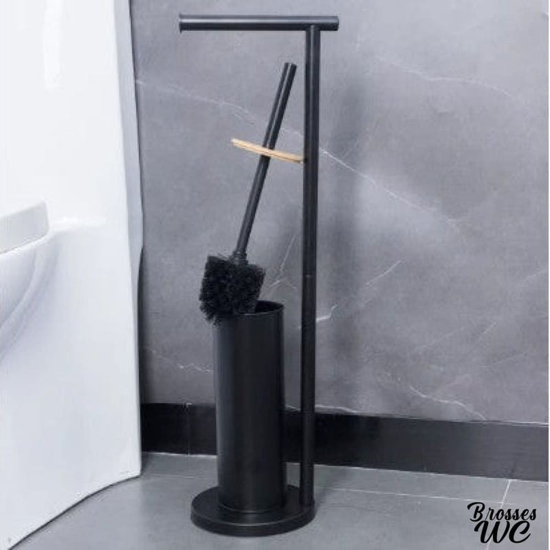 Porte papier toilette sur pied