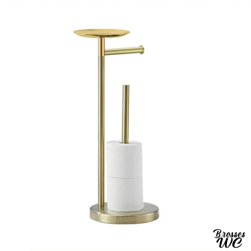 Porte rouleau avec réserve wc design