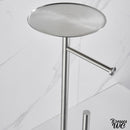 Porte rouleau avec réserve wc design