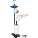 Porte rouleau avec réserve wc design