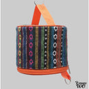 Porte rouleau de papier wc en tissus