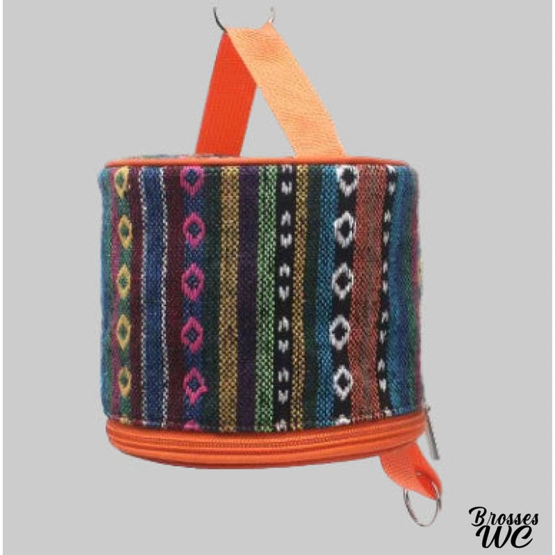 Porte rouleau de papier wc en tissus