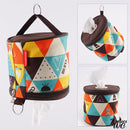 Porte rouleau de papier wc en tissus