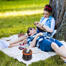 Porte rouleau de papier wc en tissus