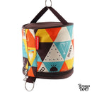 Porte rouleau de papier wc en tissus