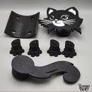 Porte rouleau papier toilette chat