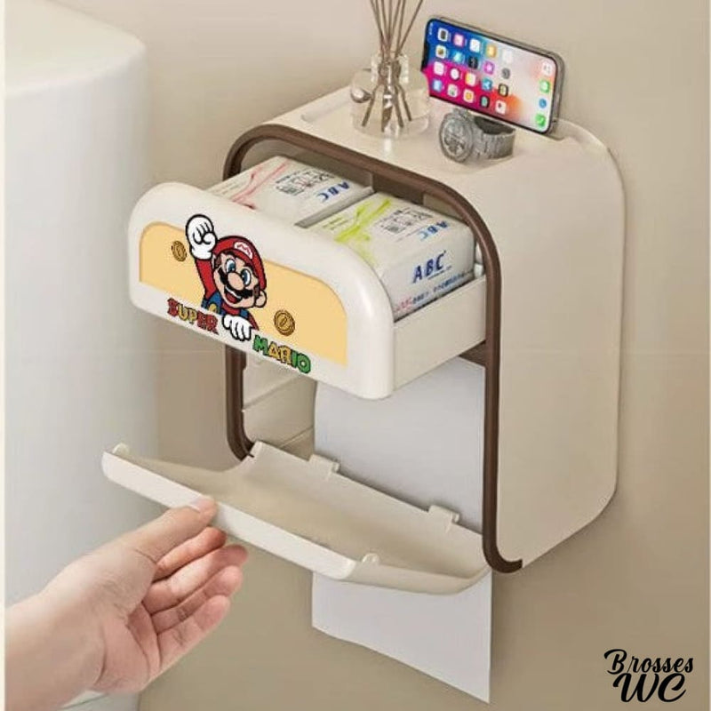 Porte rouleau papier toilette original