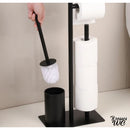 Porte rouleau papier toilette sur pied