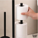 Porte rouleau papier toilette sur pied