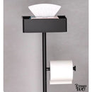Porte rouleau papier toilette sur pied