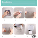 Porte rouleau papier wc