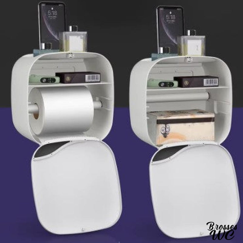 Porte rouleau papier wc