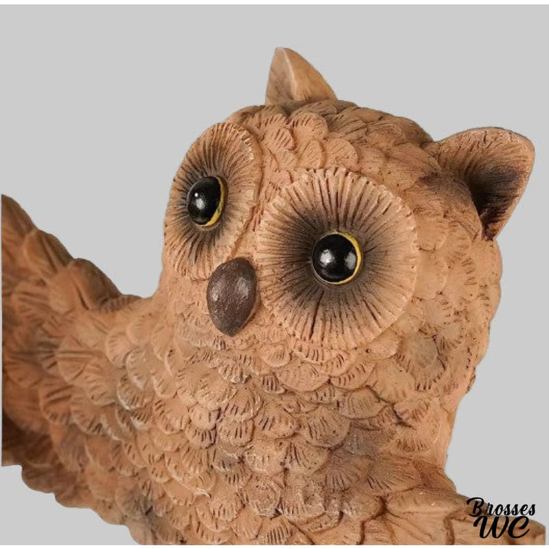 Porte rouleau papier wc hibou