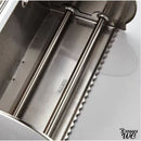 Porte rouleau papier wc inox