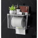 Porte rouleau papier wc mural