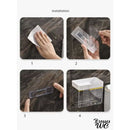 Porte rouleau papier wc mural