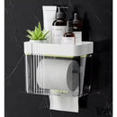 Porte rouleau papier wc mural