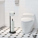 Porte rouleau papier wc sur pied