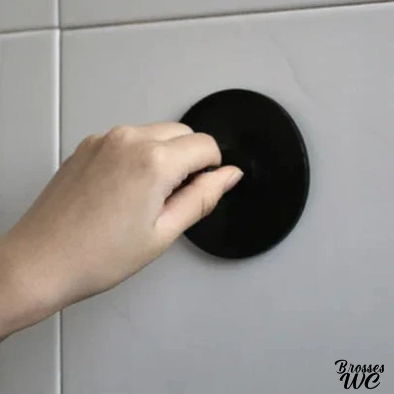 Porte rouleau papier wc ventouse