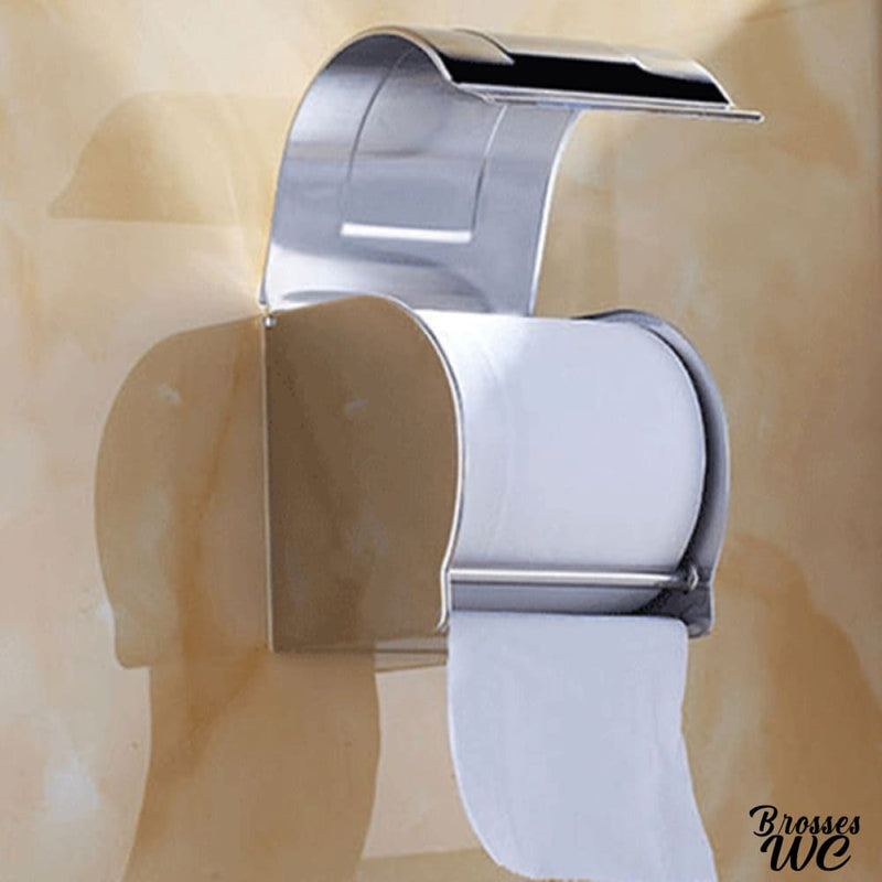 Porte rouleau wc adhesif