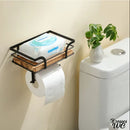 Porte rouleau wc adhesif