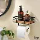 Porte rouleau wc adhesif