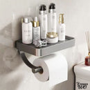 Porte rouleau wc avec tablette