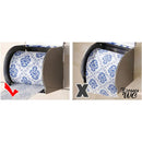 Porte rouleau wc doré