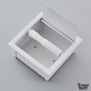 Porte rouleau wc encastrable