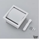 Porte rouleau wc encastrable