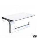 Porte rouleau wc inox