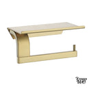 Porte rouleau wc inox