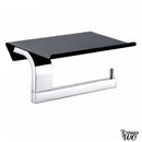 Porte rouleau wc inox