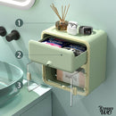 Porte rouleau wc mural