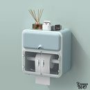 Porte rouleau wc mural