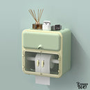 Porte rouleau wc mural