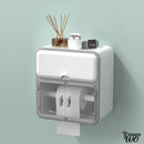 Porte rouleau wc mural