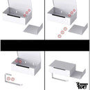 Porte rouleau wc noir