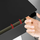 Porte rouleau wc noir