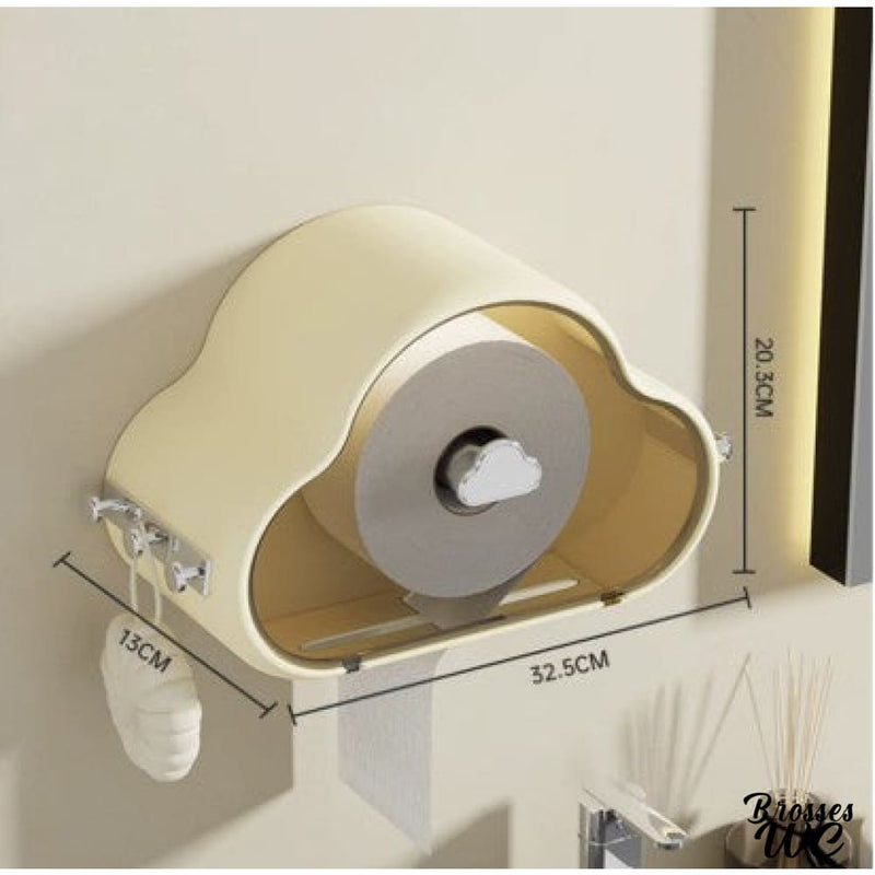 Porte rouleau wc nuage