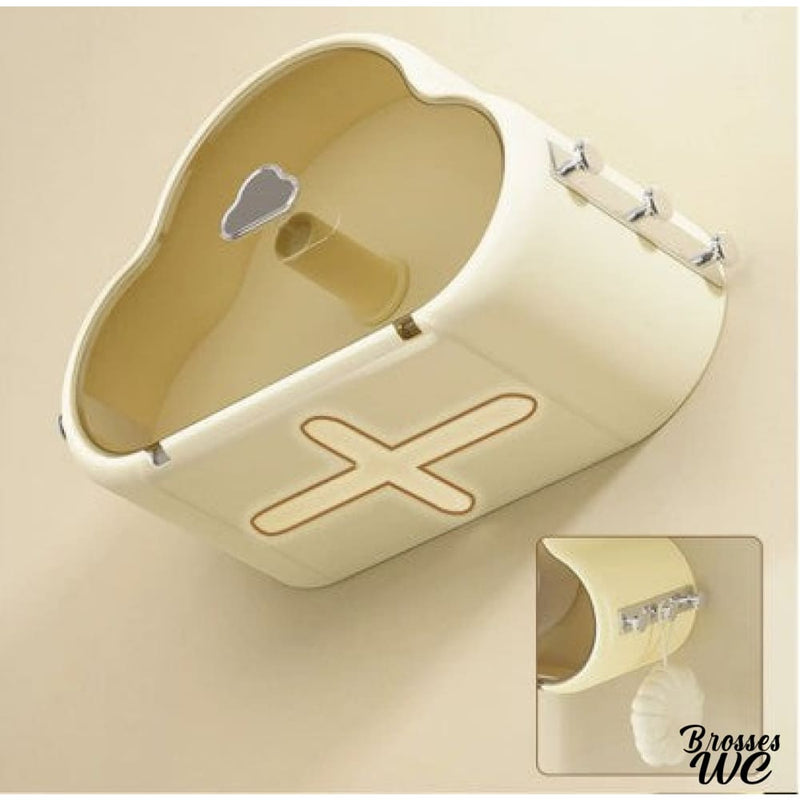 Porte rouleau wc nuage