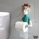 Porte rouleau wc original