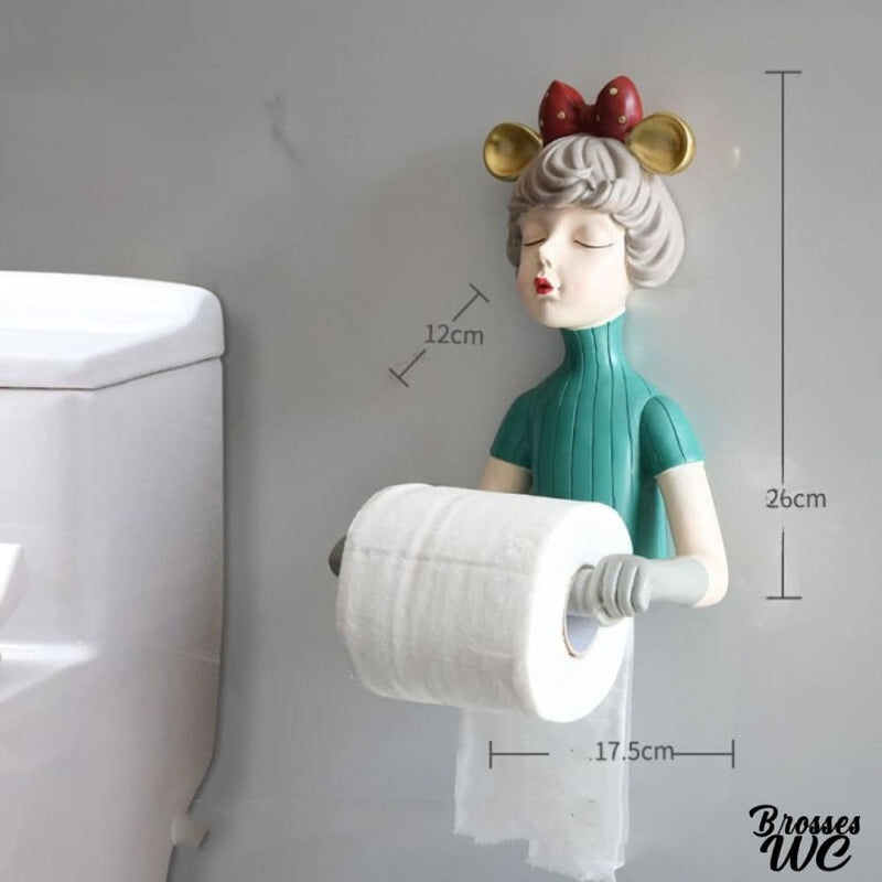 Porte rouleau wc original