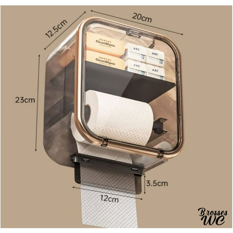 Porte rouleau wc sans percage