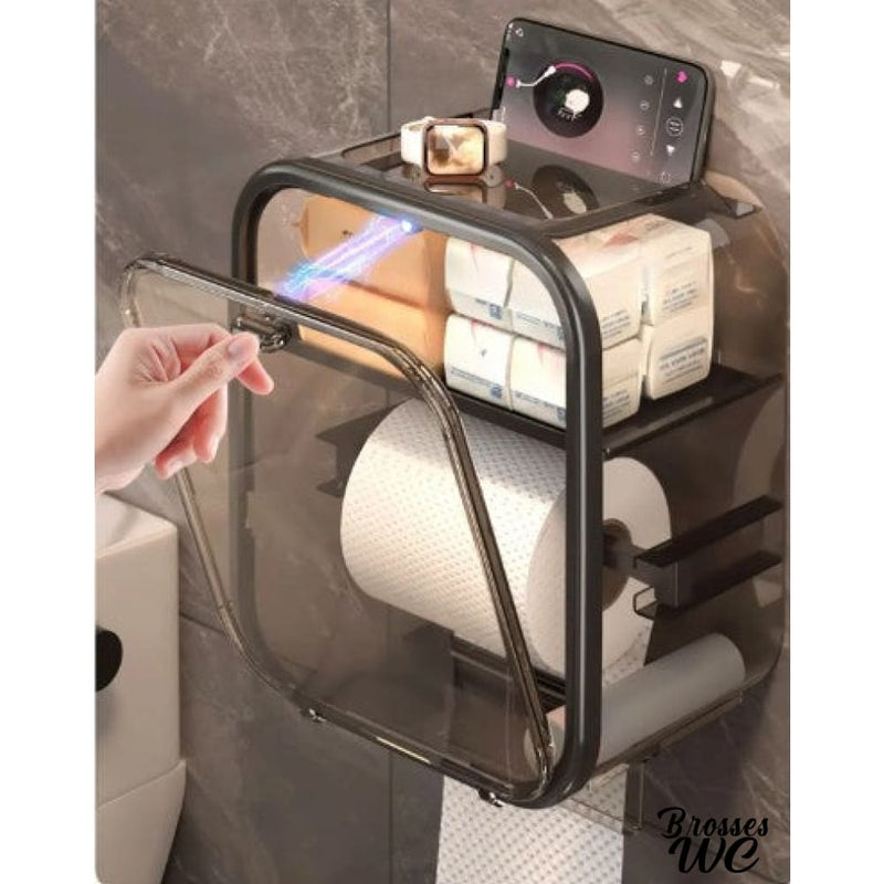 Porte rouleau wc sans percage